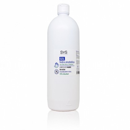 Gel Hidroalcohólico 1 litro Higienización De Manos Con Aloe Vera
